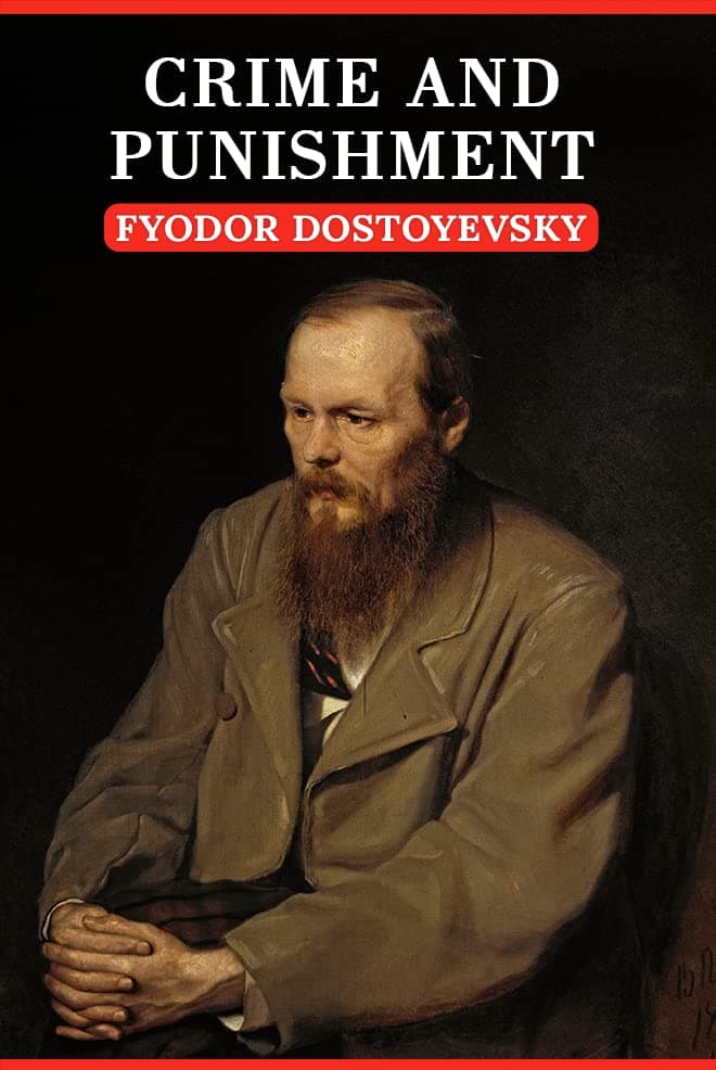 Crime and Punishment by Fyodor Dostoyevsky — book cover