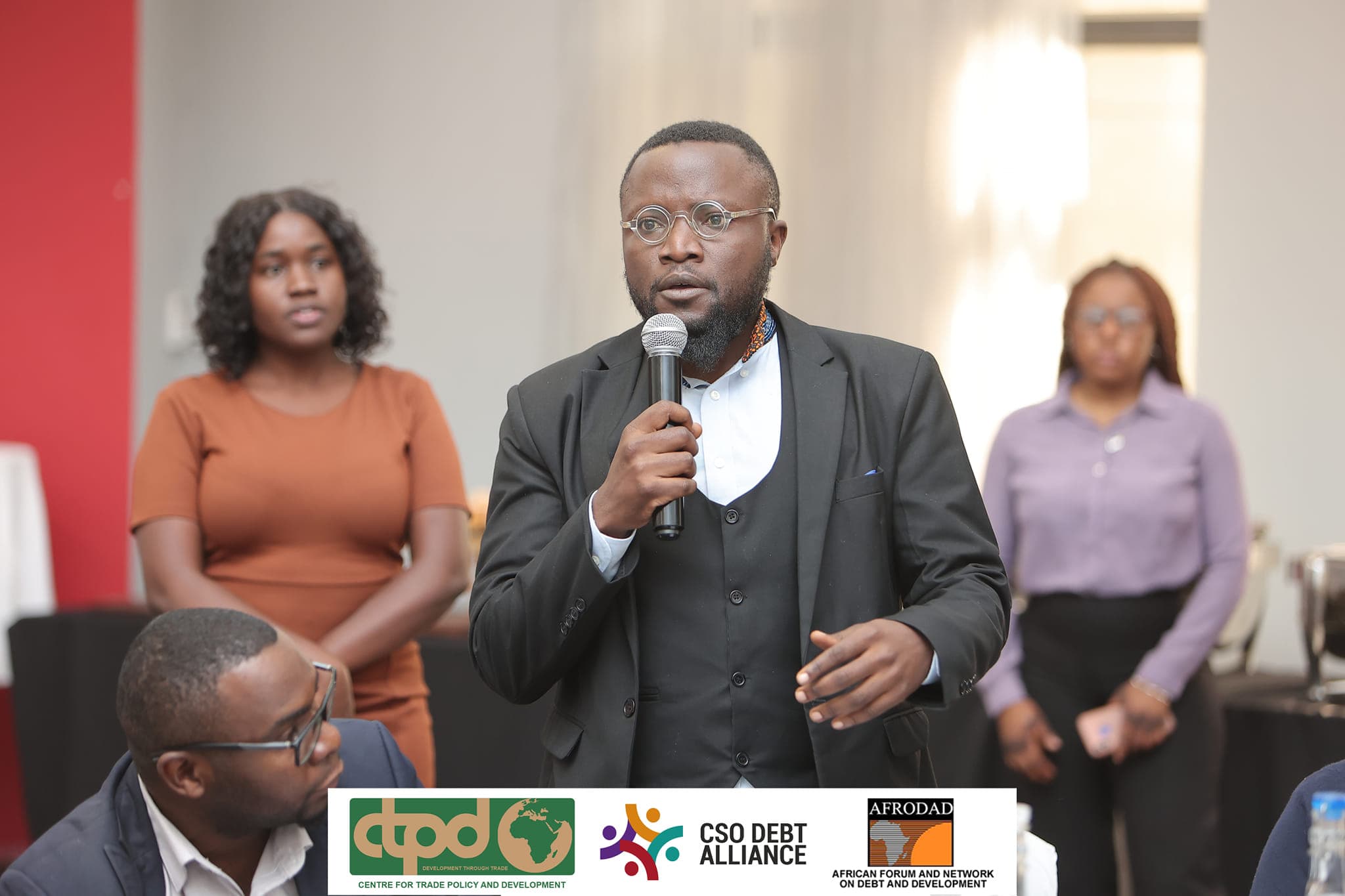 Kampamba Shula speaking or presenting